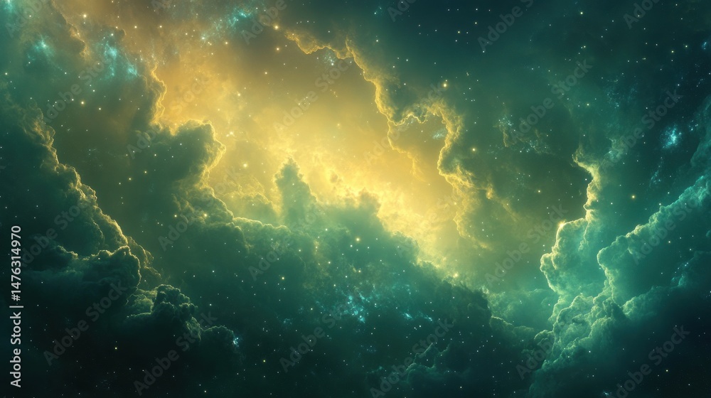 Fototapeta premium Cosmic Nebula (2)