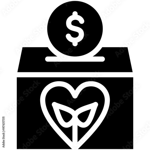 Charity Box Icon
