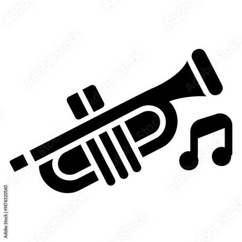 trumpet Solid icon