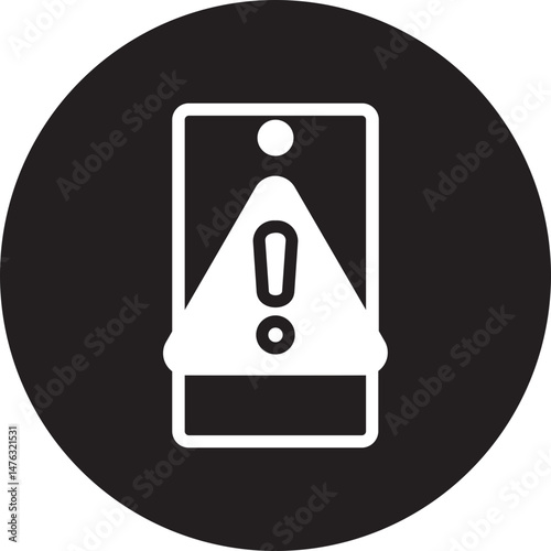 mobile glyph icon