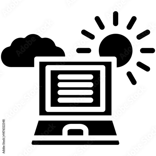 Digital Nomad Icon