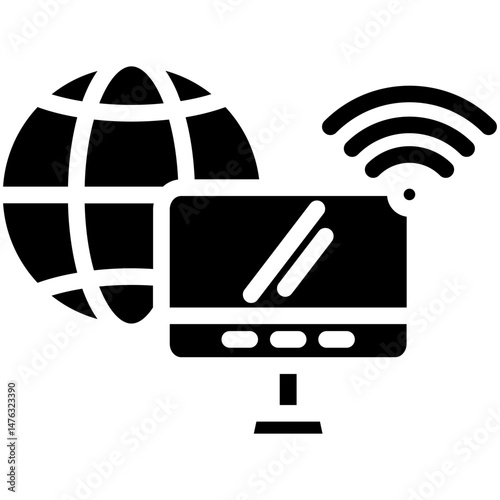Remote Work Icon