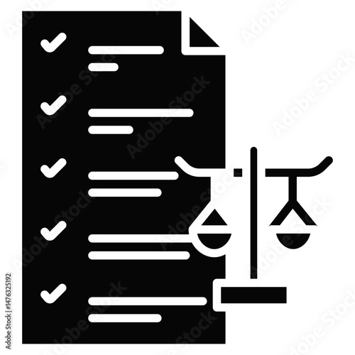 Legal Compliance Icon