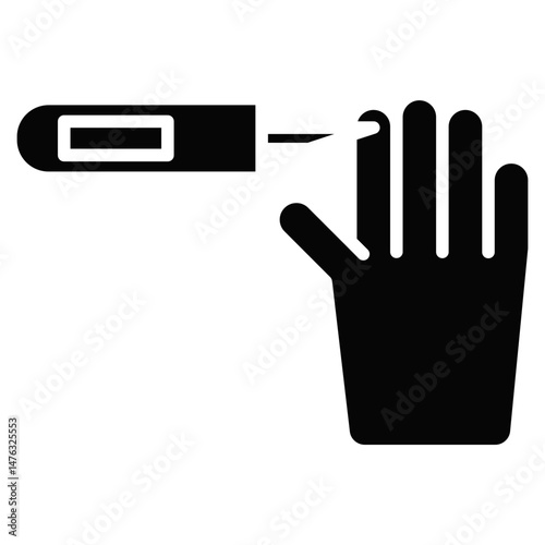 Blood Sugar Test Icon