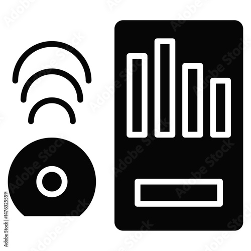 Continuous Glucose Monitor Icon