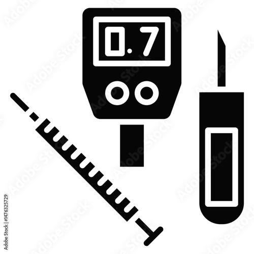 Diabetes Testing Kit Icon