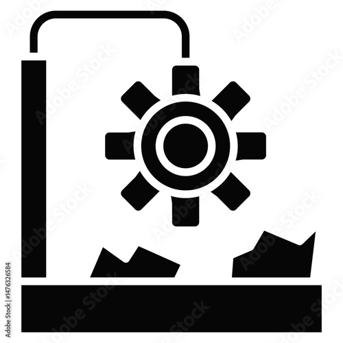 Rock Crusher Icon