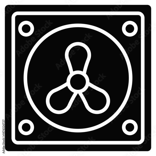 Ventilation Fan Icon