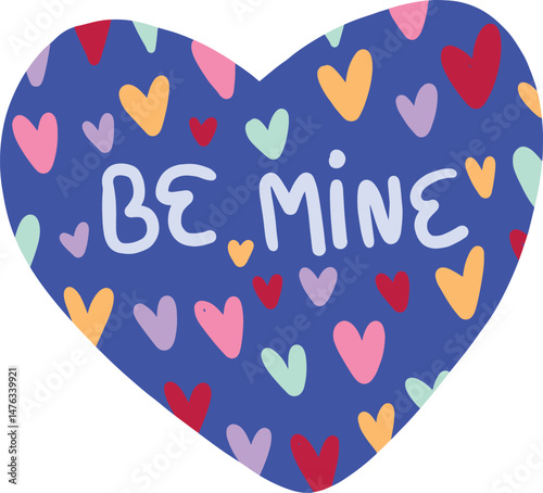 Valentine's Day Heart 'Be Mine' Greeting