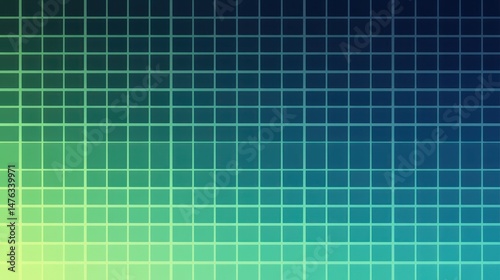 Grid Pattern Gradient Background