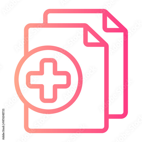 add gradient icon