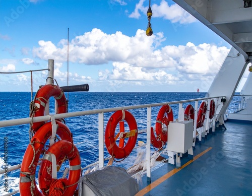 Safety on board the ship photo