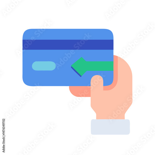  Stylish Card Swipe Icon for Payment Processing