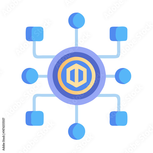  Unique DeFi Platform Graphic for Finance