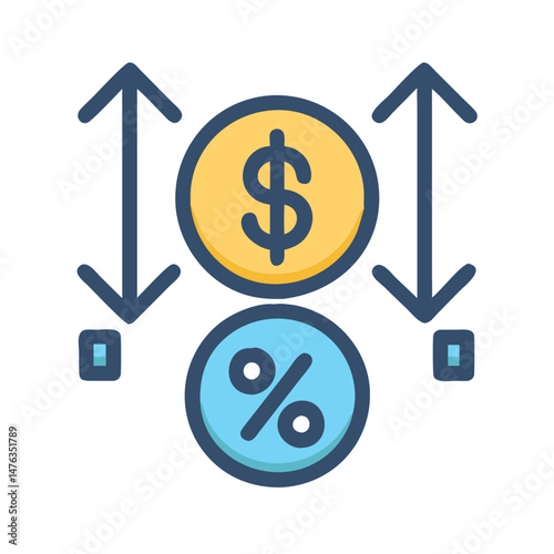  Stylish Dividend Yield Icon for Shareholders