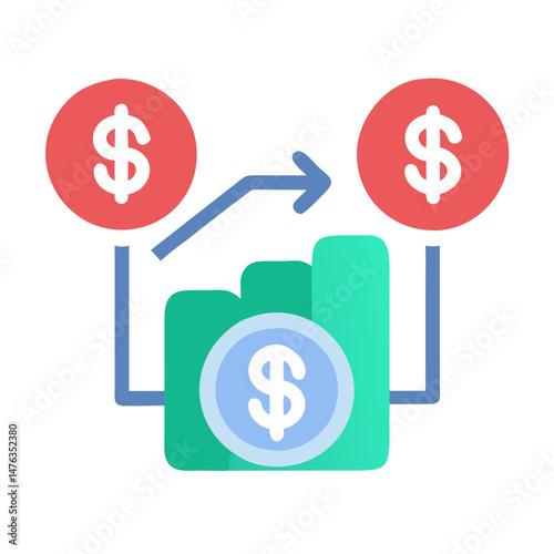  Equity Investment Icon for Business Growth Strategies
