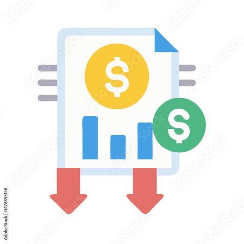  Detailed Expense Breakdown Icon for Budget Analysis