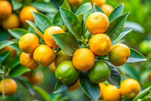 Calamansi fruit showcasing vibrant citrus color and fresh zesty texture