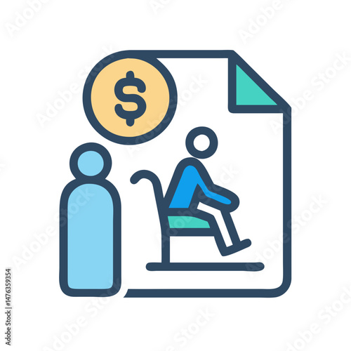  Financial Icon for Retirement Planning