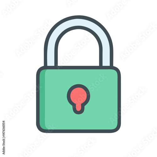  Security Lock Icon for Financial Protection