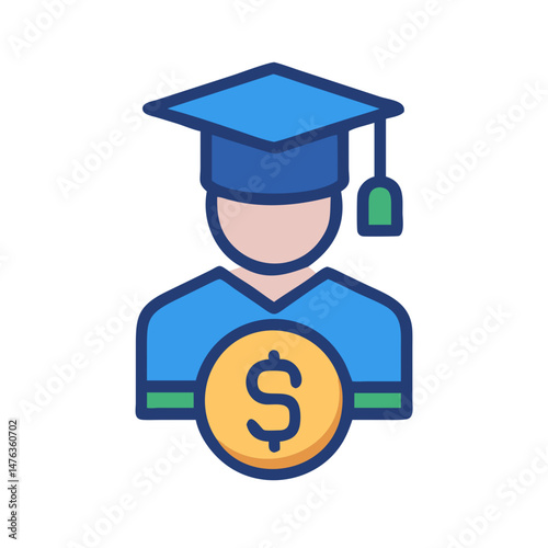  Student Loan Icon for Financial Planning