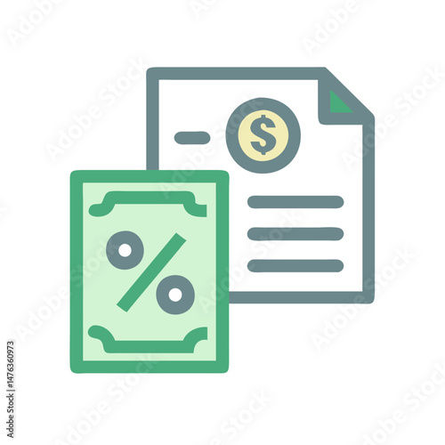  Tax Payment Icon for Financial Compliance