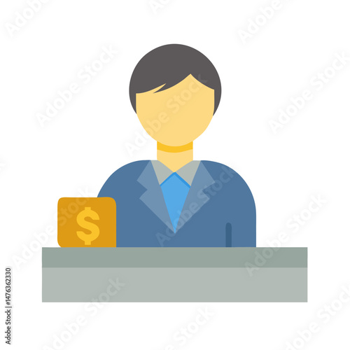  Creative Bank Teller Icon for Finance