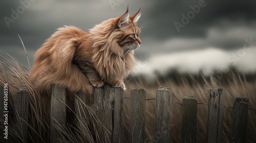 cat in the grass