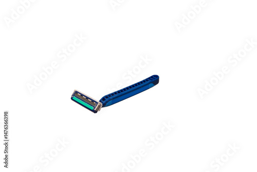 Razor blade isolated on white background