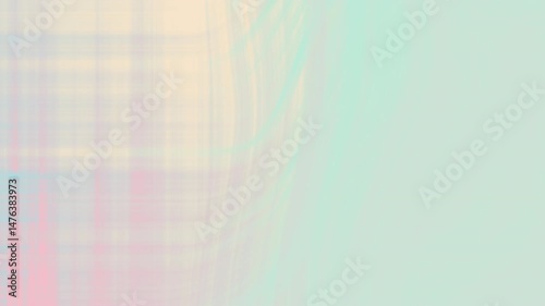 Soft pastel abstract background with flowing lines creating a serene atmosphere, ideal for design projects, digital art, or calming visuals in presentations