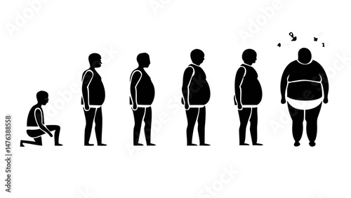 Male Character Body Figure Change Form Underweight