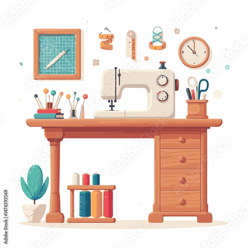 sewing, tailor, fabric, fashion, table, designer, workshop, design, textile, sew, work, tailoring, business, clothing, seamstress, thread, background, craft, equipment, machine, atelier, material, wor