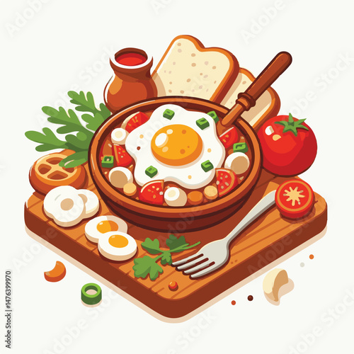 shakshuka, food, breakfast, cuisine, meal, pan, fried, tasty, tomato, egg, dish, traditional, cooked, lunch, delicious, morning, homemade, poached, vegetable, healthy, shakshouka, sauce, yolk, onion, 