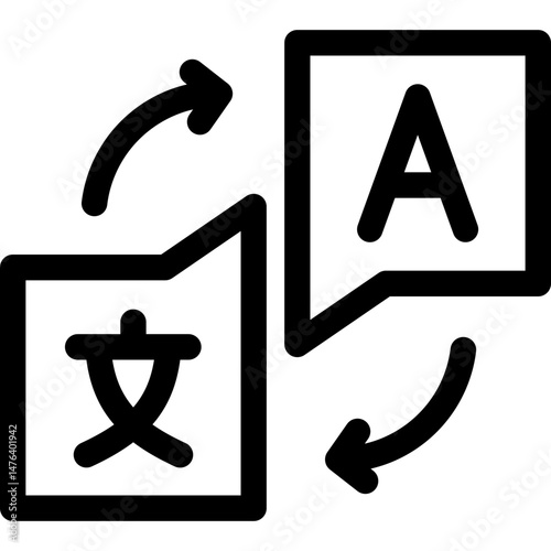 Language Translation Icon