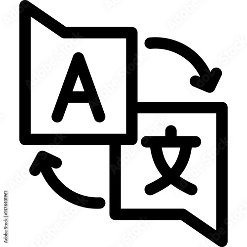 Language Translation Icon