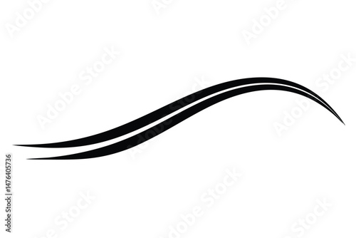 vector illustration of a line