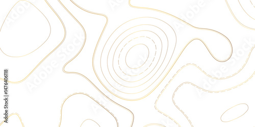 Abstract topographic contours map background, wave paper curved reliefs abstract background. geographic line map Modern design with topographic wavy pattern design for poster. vector illustration. 