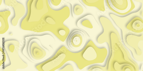 Abstract topographic contours map background, wave paper curved reliefs abstract background. geographic line map Modern design with topographic wavy pattern design for poster. vector illustration. 