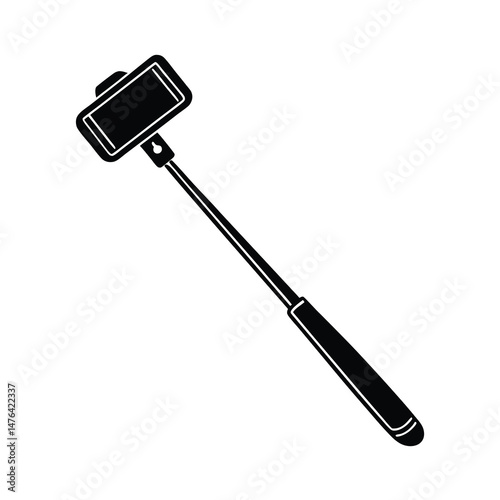 smart speaker black vector silhouette