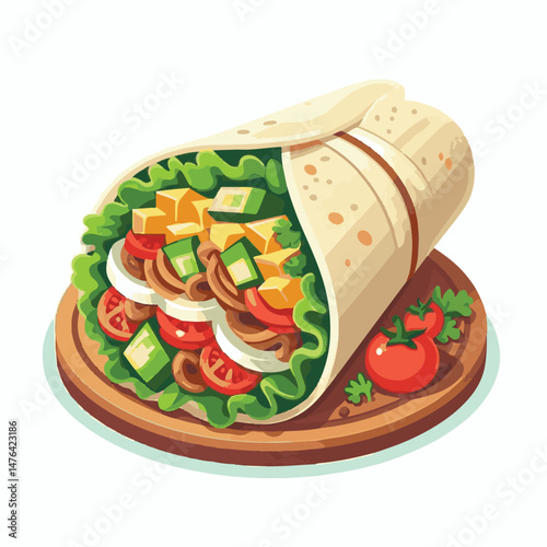meat, meal, grilled, dinner, delicious, lunch, food, chicken, fast, restaurant, shawarma, cuisine, beef, sandwich, grill, snack, background, isolated, bread, turkish, wrap, dish, fresh, kebab, salad, 