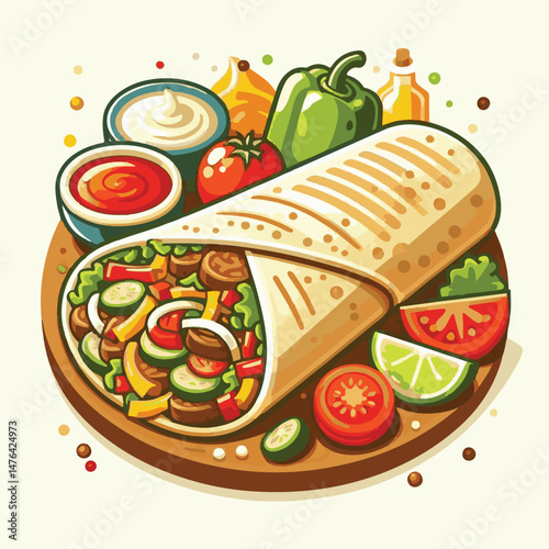 meat, meal, grilled, dinner, delicious, lunch, food, chicken, fast, restaurant, shawarma, cuisine, beef, sandwich, grill, snack, background, isolated, bread, turkish, wrap, dish, fresh, kebab, salad, 