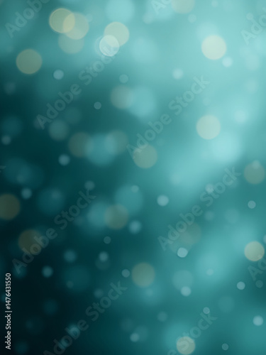 abstract blue background with bokeh