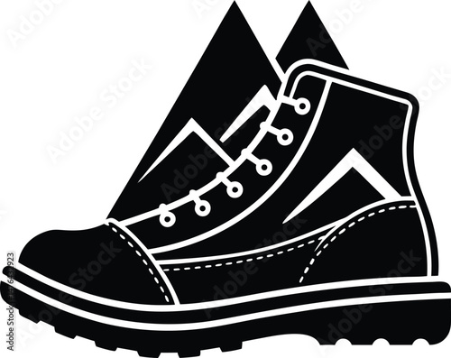 vector illustration of a pair of shoes