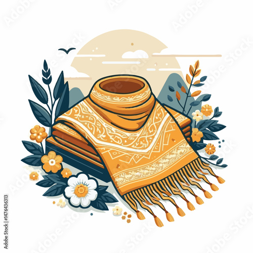 shawl, background, textile, fashion, abstract, vintage, colorful, pattern, texture, illustration, fabric, design, beautiful, ornament, silk, modern, art, print, scarf, style, decoration, graphic, scar