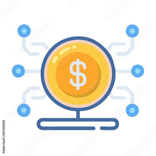  Digital Currency Insights and Trends Icon