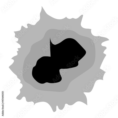 Bullet Hole Vector