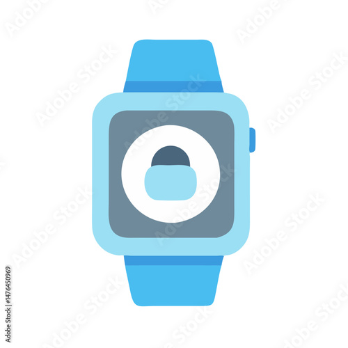  Smartwatch App Icon for Health Management
