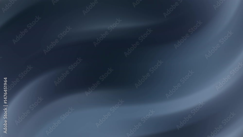 Abstract Dark Blue Flowing Lines Video