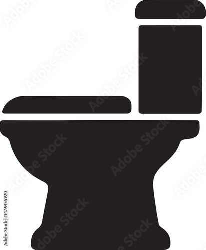 toilet silhouette