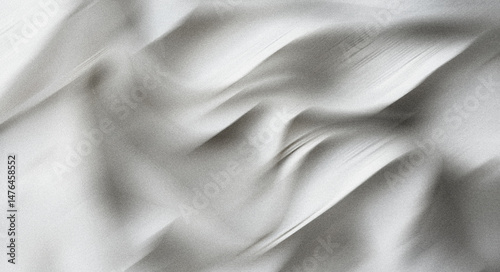 Abstract Gray Fabric Texture Background Subtle Draped Soft Elegant Design art card waves folds white